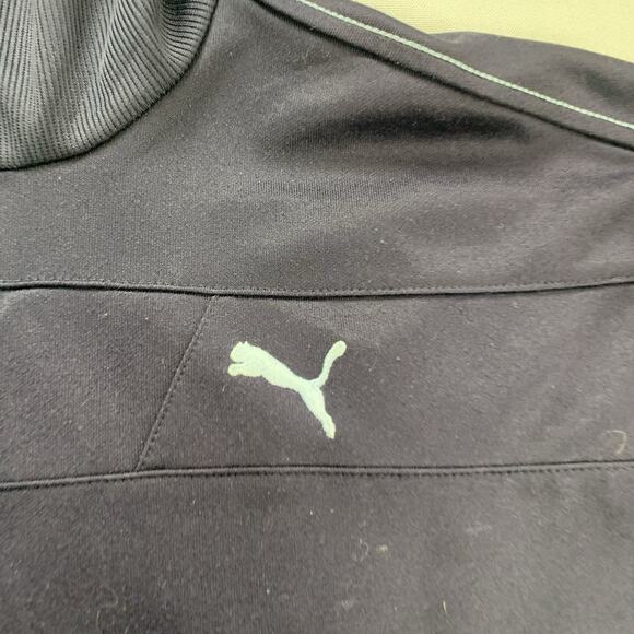 Puma Sport Lifestyle Track Jacket Men’s XL Blue Full Zip Warmup - Picture 3 of 8
